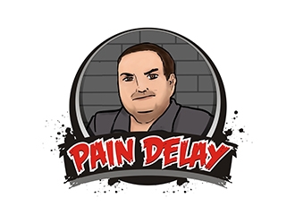 Pain Delay logo design by gitzart