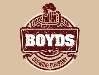 Boyds Brewing Company logo design by MAXR