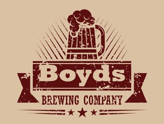 Boyds Brewing Company logo design by MAXR