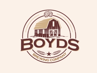 Boyds Brewing Company logo design by Cekot_Art