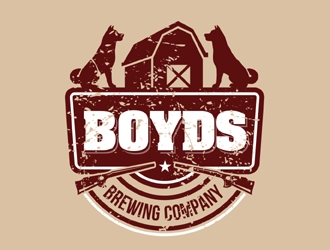 Boyds Brewing Company logo design by MAXR