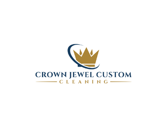 Crown Jewel Custom Cleaning logo design by ndaru