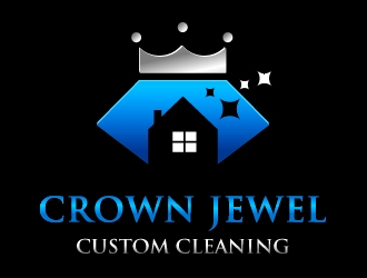 Crown Jewel Custom Cleaning logo design by reynald21