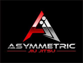 Asymmetric Jiu Jitsu logo design by bosbejo