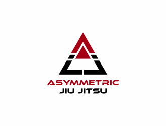 Asymmetric Jiu Jitsu logo design by ammad