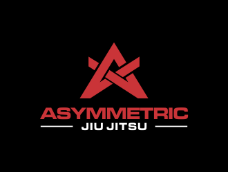 Asymmetric Jiu Jitsu logo design by oke2angconcept
