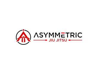 Asymmetric Jiu Jitsu logo design by ammad