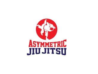 Asymmetric Jiu Jitsu logo design by emberdezign