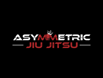 Asymmetric Jiu Jitsu logo design by ROSHTEIN