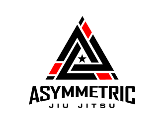 Asymmetric Jiu Jitsu logo design by Coolwanz