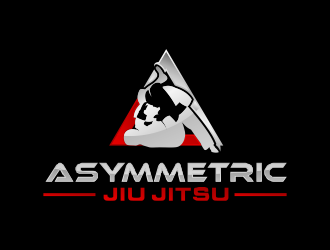 Asymmetric Jiu Jitsu logo design by mikael