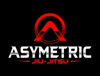 Asymmetric Jiu Jitsu logo design by KhoirurRohman