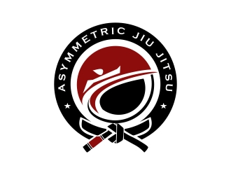 Asymmetric Jiu Jitsu logo design by cikiyunn