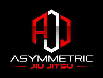 Asymmetric Jiu Jitsu logo design by ingepro