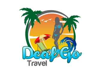 Deaf Go Travel logo design by 35mm