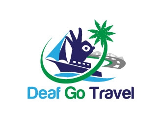 Deaf Go Travel logo design by zenith