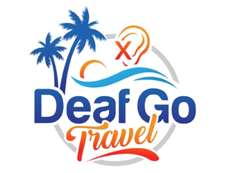 Deaf Go Travel logo design by MAXR