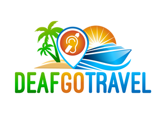 Deaf Go Travel logo design by megalogos