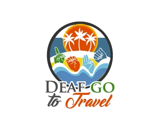 Deaf Go Travel logo design by samuraiXcreations