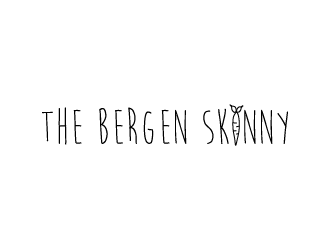 The Bergen Skinny logo design by ARALE
