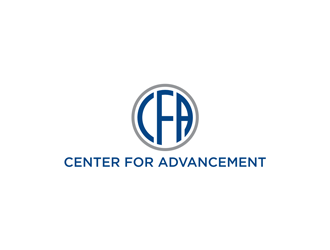 Center for Advancement logo design by alby