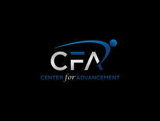Center for Advancement logo design by ammad