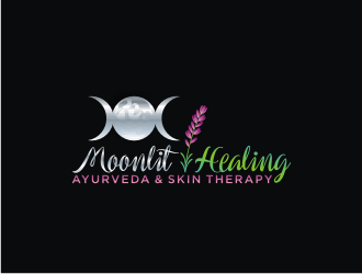 Moonlit Healing Ayurveda & Skin Therapy logo design by bricton