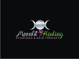 Moonlit Healing Ayurveda & Skin Therapy logo design by bricton