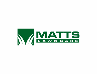 Matts Lawn Care logo design by haidar