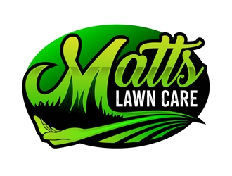 Matts Lawn Care logo design by DreamLogoDesign