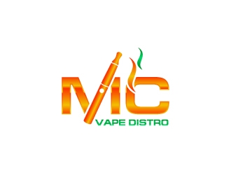 MC VAPE DISTRO logo design by uttam