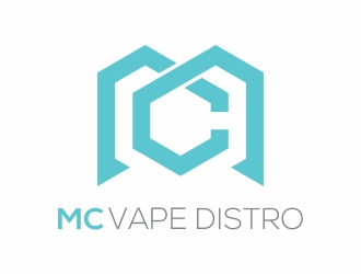MC VAPE DISTRO logo design by rokenrol