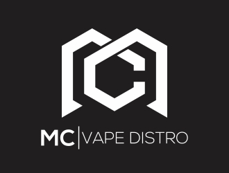 MC VAPE DISTRO logo design by rokenrol