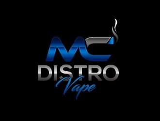 MC VAPE DISTRO logo design by Kanenas