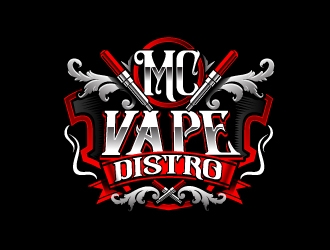 MC VAPE DISTRO logo design by Kanenas