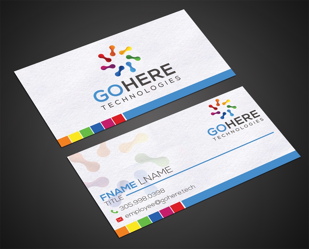 GOHERE Technologies logo design by aamir