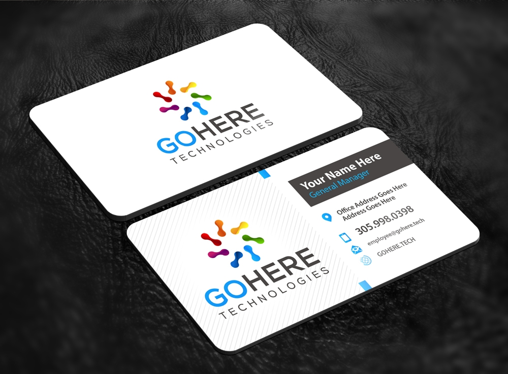 GOHERE Technologies logo design by abss