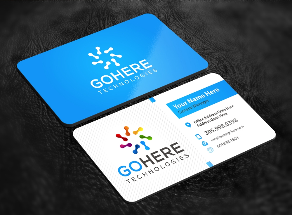 GOHERE Technologies logo design by abss