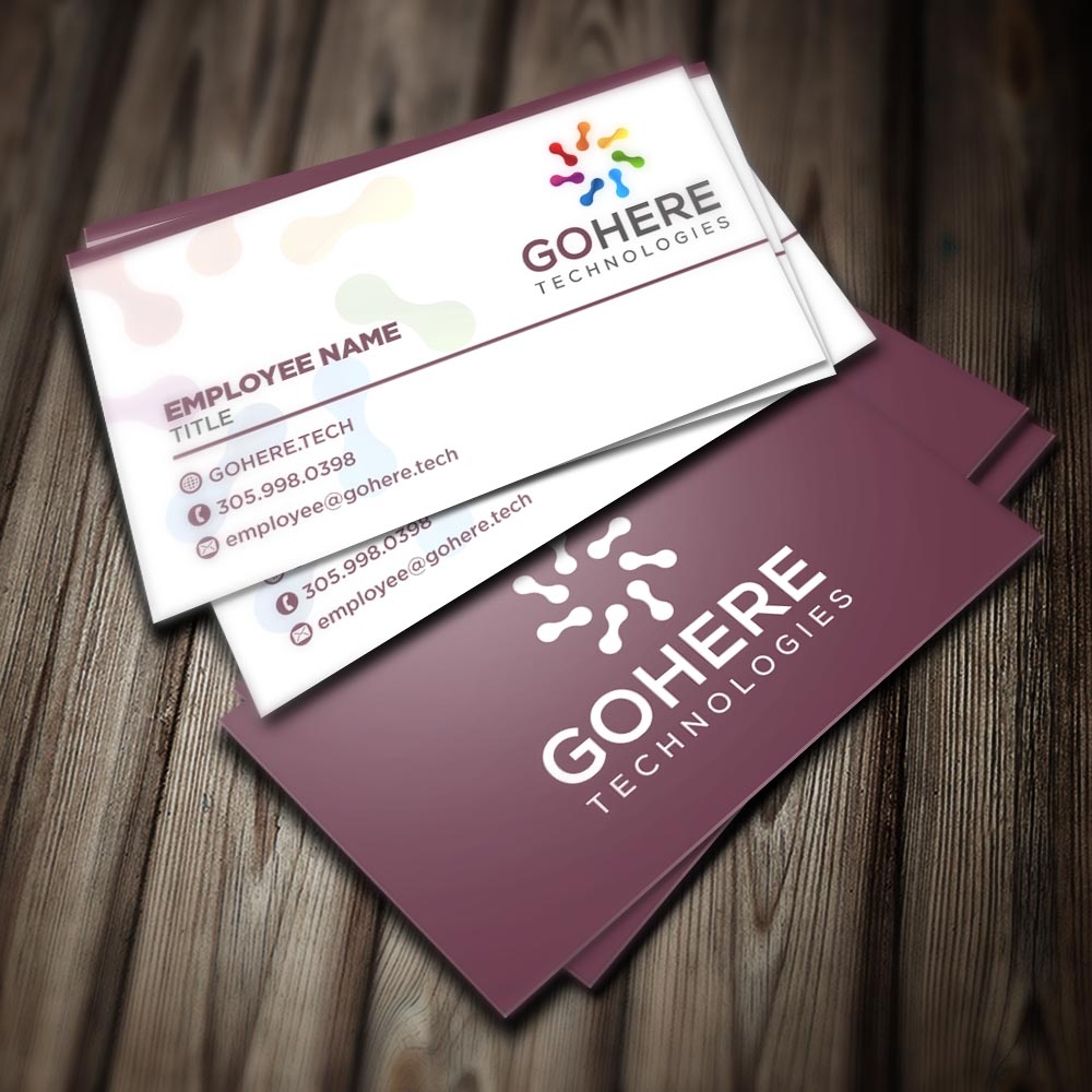 GOHERE Technologies logo design by scriotx