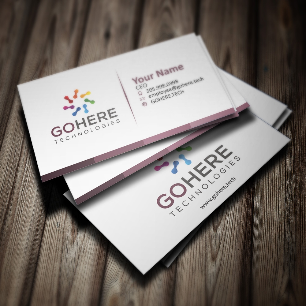 GOHERE Technologies logo design by mletus