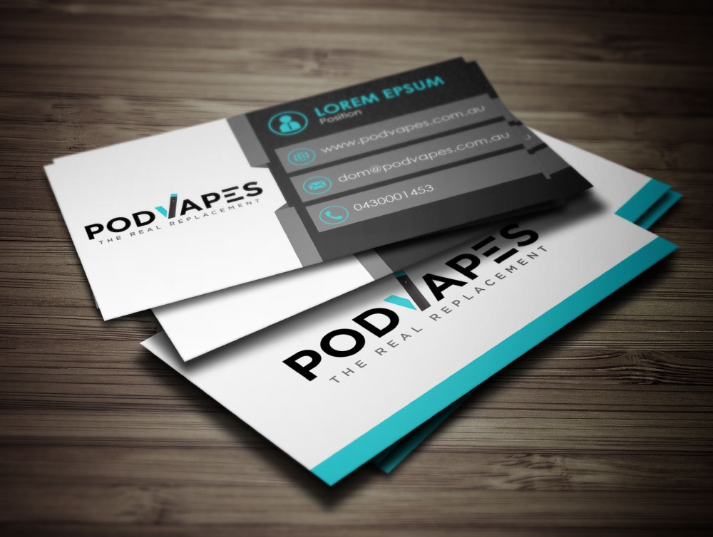 PODVAPES.COM.AU logo design by MastersDesigns