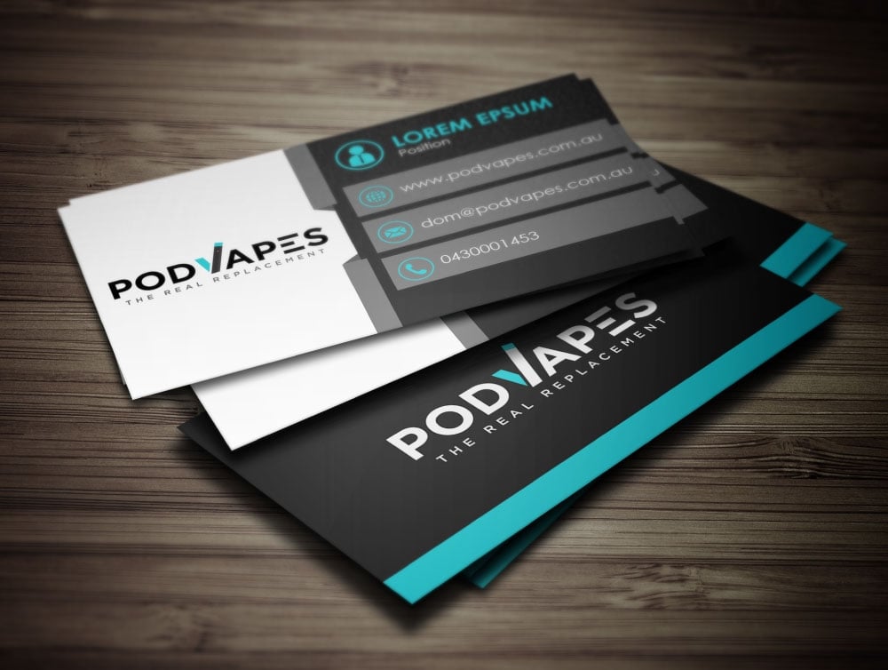 PODVAPES.COM.AU logo design by MastersDesigns