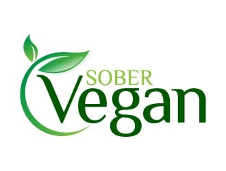 Sober Vegan / Sober Vegans logo design by jaize