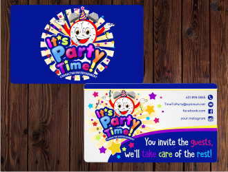 It’s Party Time logo design by coco