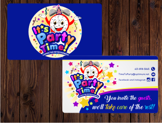 It’s Party Time logo design by coco