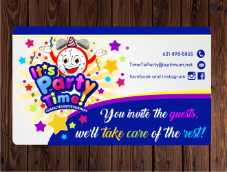 It’s Party Time logo design by coco
