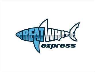 GREAT WHITE EXPRESS  logo design by catalin