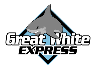 GREAT WHITE EXPRESS  logo design by kunejo