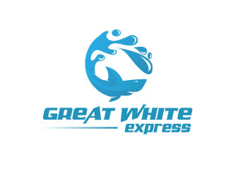 GREAT WHITE EXPRESS  logo design by schiena