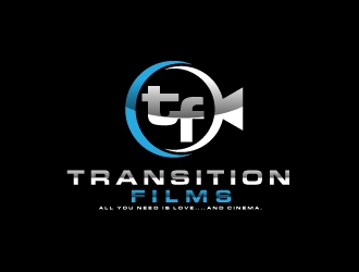 Transition Films logo design by Rock